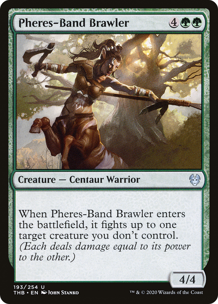 Pheres-Band Brawler [Theros Beyond Death] Foil