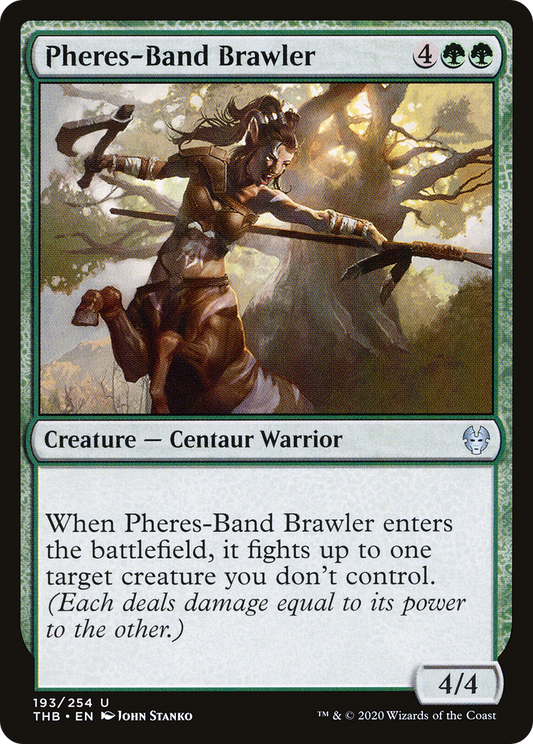 Pheres-Band Brawler [Theros Beyond Death] Foil