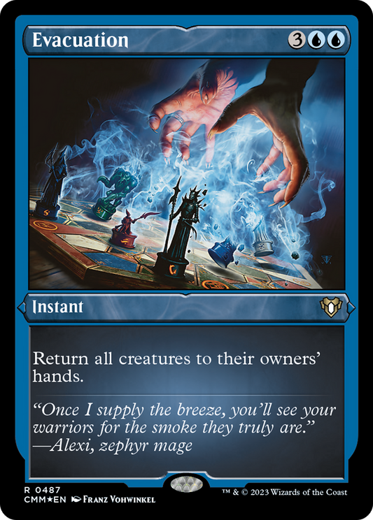 Evacuation (Foil Etched) [Commander Masters]