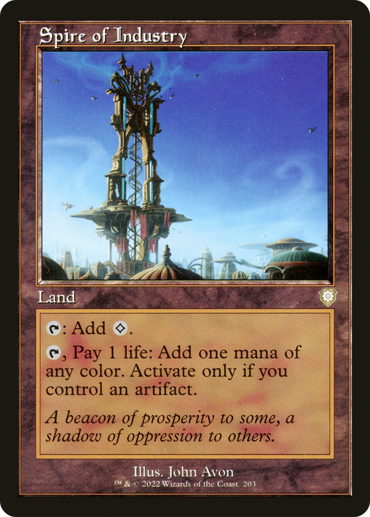 Spire of Industry (Retro) [The Brothers' War Commander]
