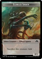 Eldrazi Spawn // Fish Double-Sided Token [Modern Horizons 3 Tokens] | Silver Goblin