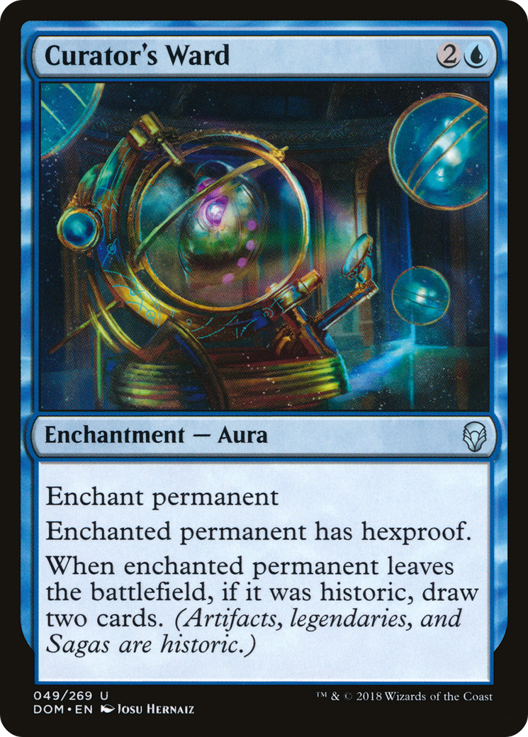 Curator's Ward [Dominaria] Foil