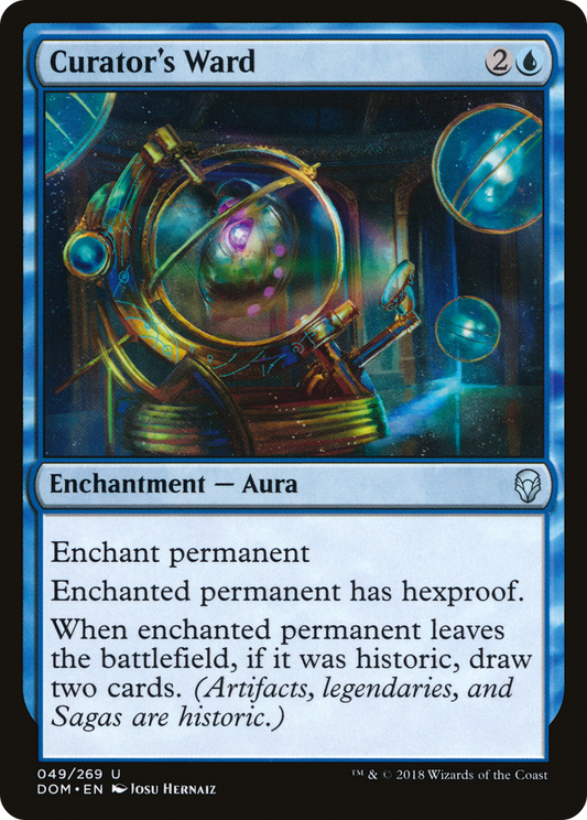 Curator's Ward [Dominaria] Foil