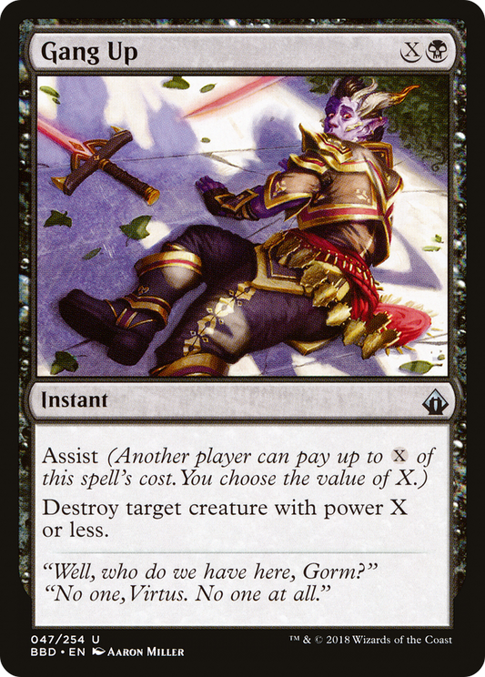 Gang Up [Battlebond] Foil