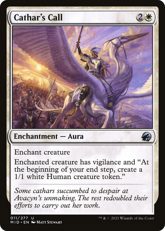 Cathar's Call [Innistrad: Midnight Hunt] Foil