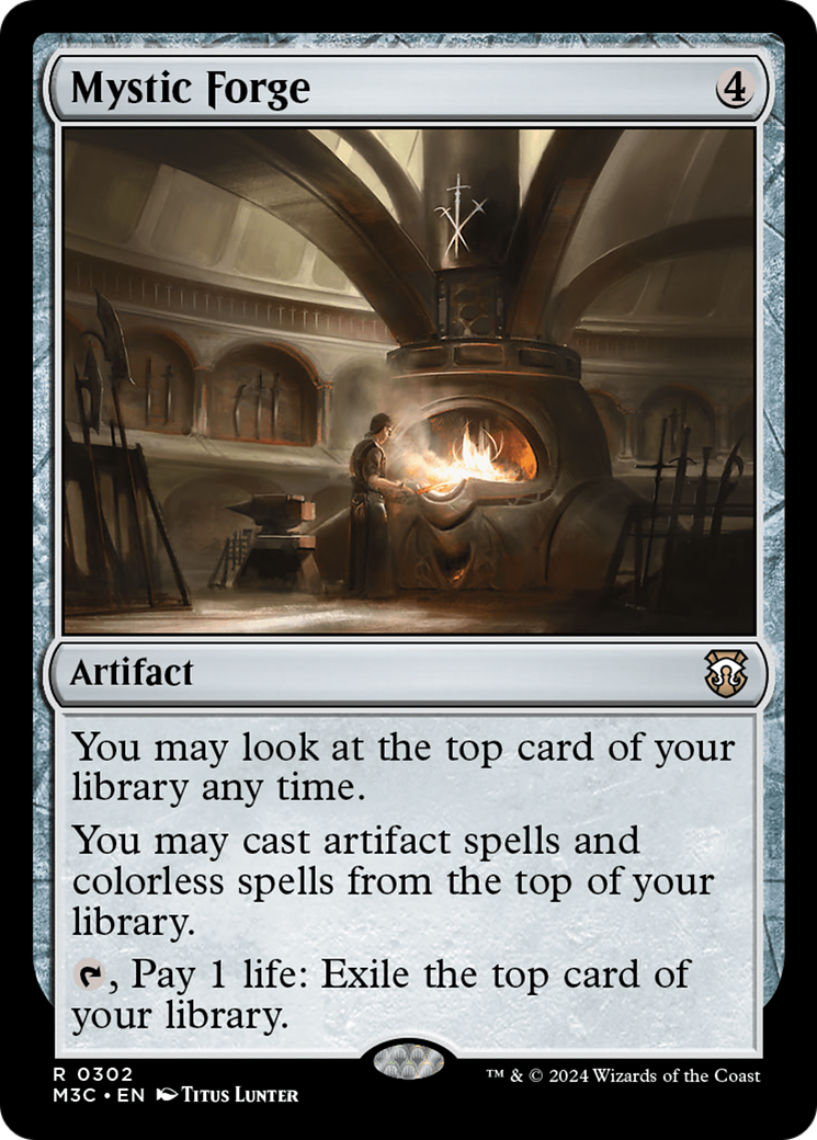 Mystic Forge (Ripple Foil) [Modern Horizons 3 Commander] | Silver Goblin