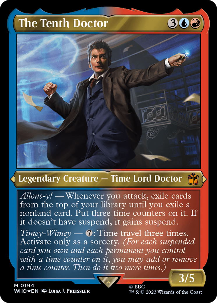 The Tenth Doctor (Display Commander) [Doctor Who] | Silver Goblin