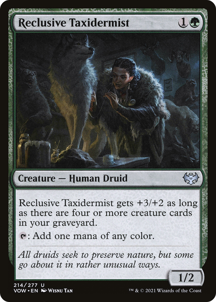 Reclusive Taxidermist [Innistrad: Crimson Vow] | Silver Goblin