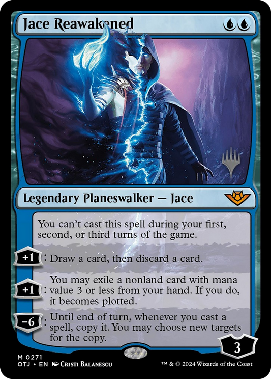 Jace Reawakened (Promo Pack) [Outlaws of Thunder Junction Promos] Foil