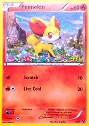 Fennekin (3/12) [McDonald's Promos: 2014 Collection] | Silver Goblin