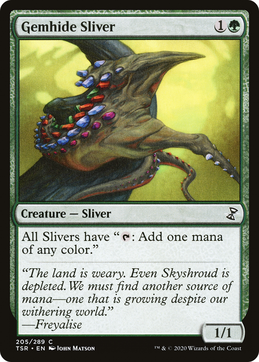 Gemhide Sliver [Time Spiral Remastered]