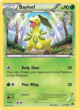 Bayleef (2/122) [XY: BREAKpoint] | Silver Goblin