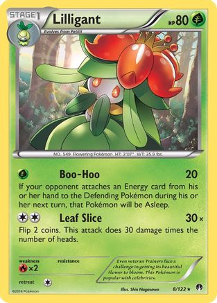 Lilligant (8) Reverse Holofoil - XY  BREAKpoint