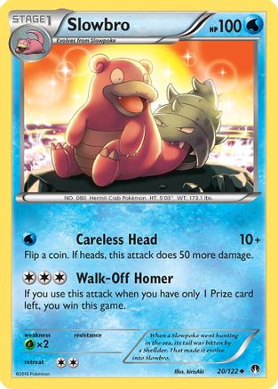 Slowbro (20) Reverse Holofoil - XY  BREAKpoint