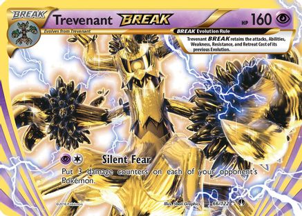 Trevenant BREAK (66) Holofoil - XY  BREAKpoint