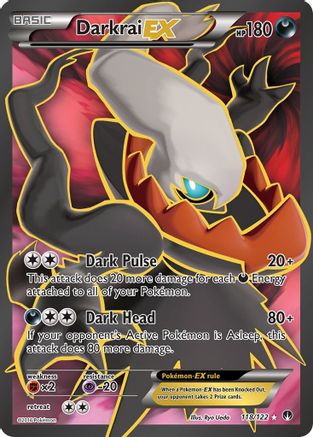 Darkrai EX (Full Art) (118) Holofoil - XY  BREAKpoint