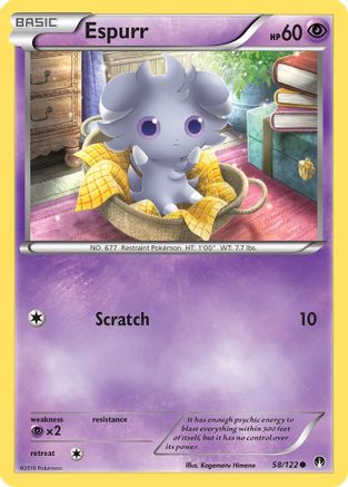 Espurr (58) Reverse Holofoil - XY  BREAKpoint