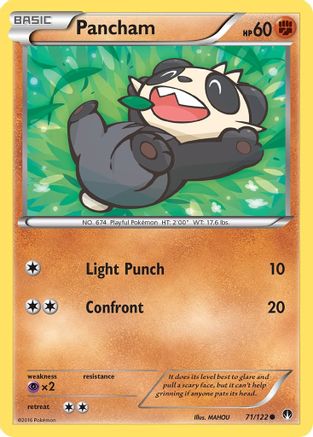 Pancham (71) - XY  BREAKpoint