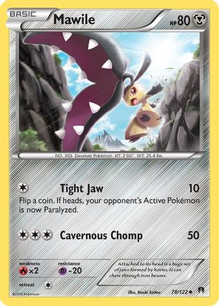 Mawile (78) Reverse Holofoil - XY  BREAKpoint