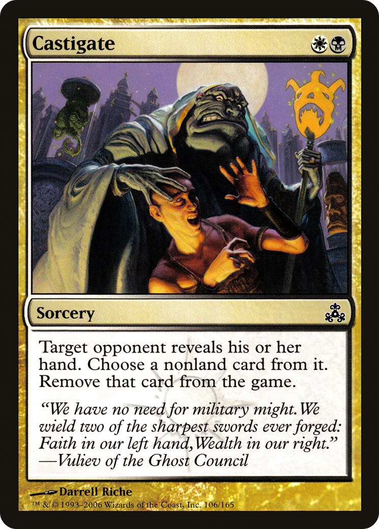 Castigate (106) Foil - Guildpact