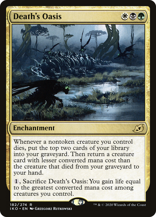 Death's Oasis [Ikoria: Lair of Behemoths] Foil