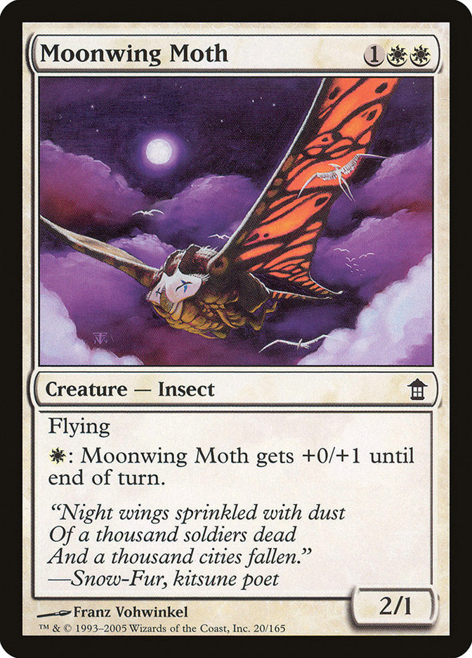 Moonwing Moth [Saviors of Kamigawa] | Silver Goblin