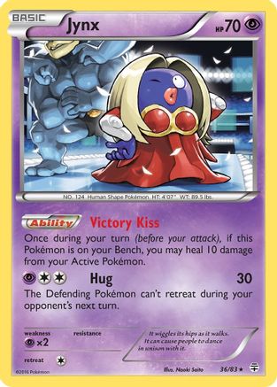Jynx (36) Reverse Holofoil - Generations