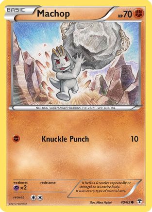 Machop (40/83) [XY: Generations] Reverse Holofoil