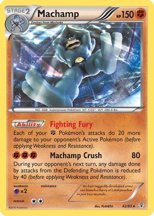 Machamp (42) Reverse Holofoil - Generations
