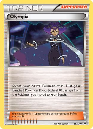 Olympia (66) Reverse Holofoil - Generations