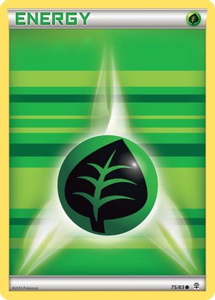 Grass Energy (75) Reverse Holofoil - Generations