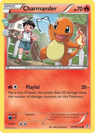 Charmander (RC3/RC32) [XY: Generations] | Silver Goblin