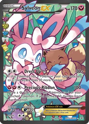 Sylveon EX (RC32/RC32) (Full Art) [Generations: Radiant Collection] | Silver Goblin