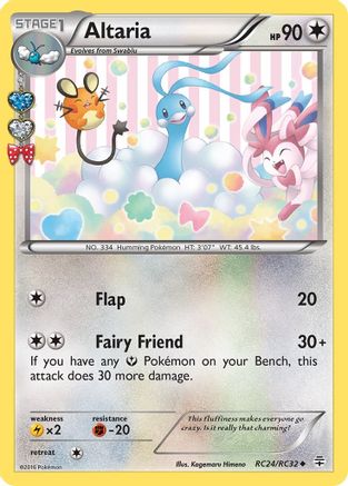 Altaria (RC24) Holofoil - Generations Radiant Collection