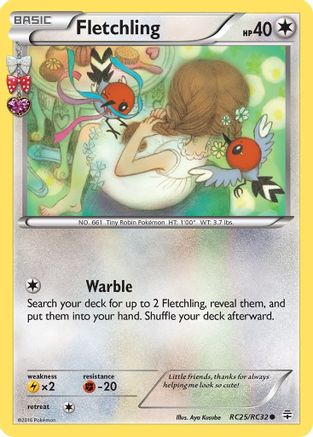 Fletchling (RC25/RC32) [XY: Generations] | Silver Goblin