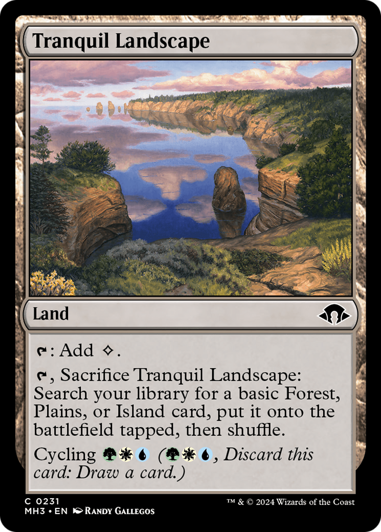 Tranquil Landscape [Modern Horizons 3] | Silver Goblin