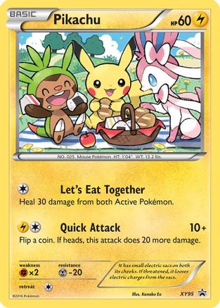 Pikachu (XY95) Holofoil - XY Promos