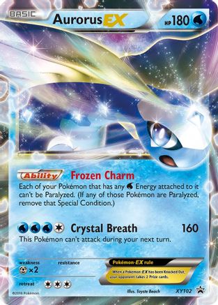 Aurorus EX - XY102 (XY102) Holofoil - XY Promos