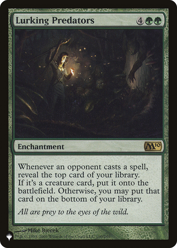 Lurking Predators (M10-190)