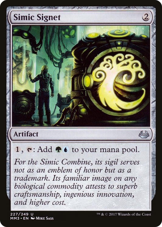 Simic Signet [Modern Masters 2017] Foil