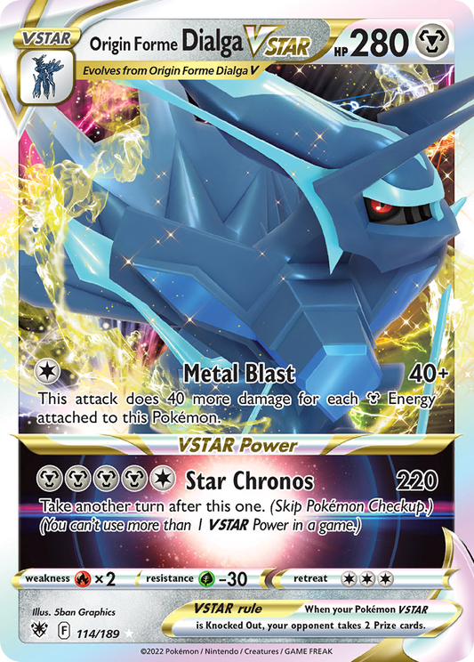 Origin Forme Dialga VSTAR (114) Holofoil - Astral Radiance
