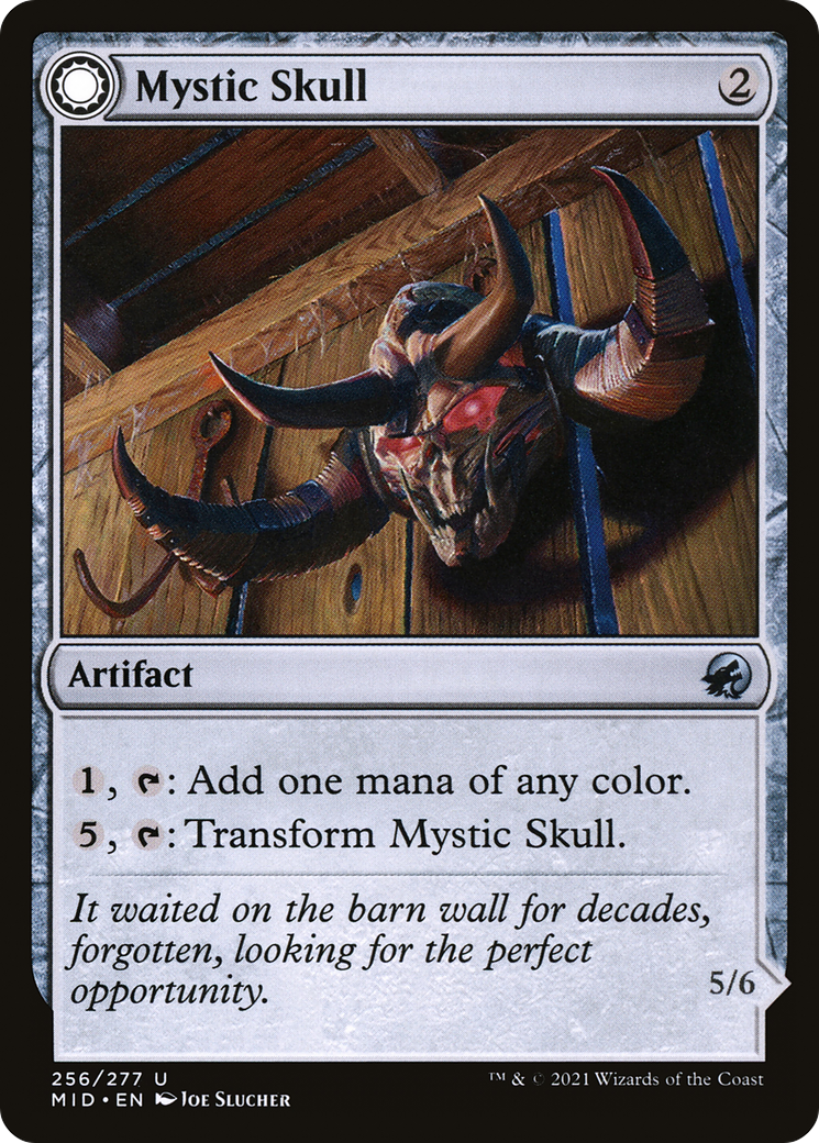 Mystic Skull (256) Foil - Innistrad: Midnight Hunt