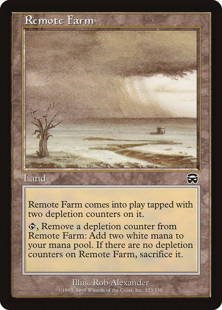 Remote Farm [Mercadian Masques] Foil