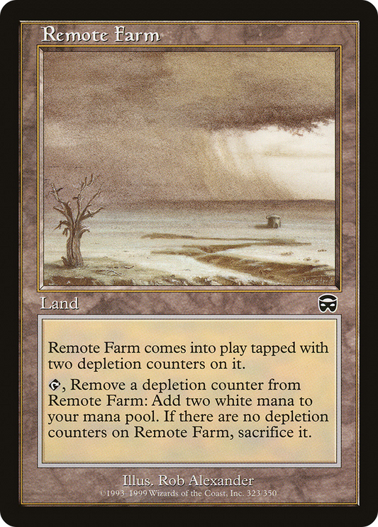Remote Farm [Mercadian Masques] Foil