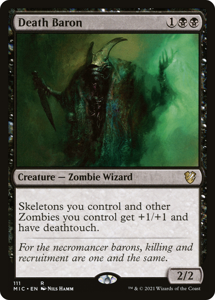 Death Baron [Innistrad: Midnight Hunt Commander]
