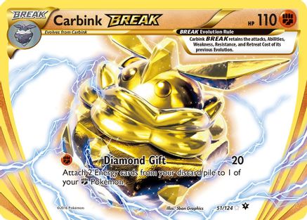 Carbink BREAK (51/124) [XY: Fates Collide] | Silver Goblin