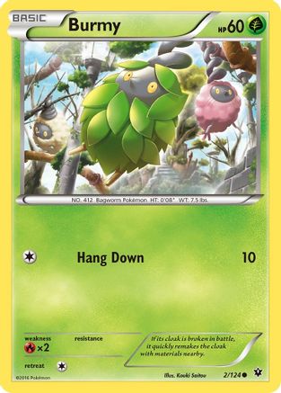 Burmy (2/124) [XY: Fates Collide] | Silver Goblin