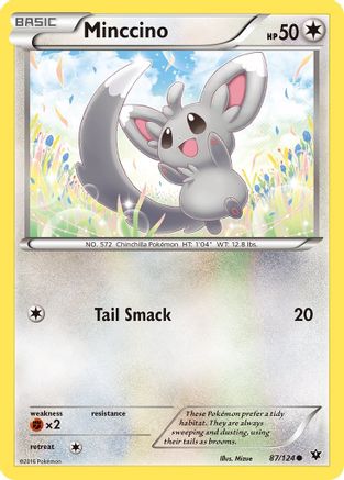 Minccino (87) (87) Reverse Holofoil - XY  Fates Collide