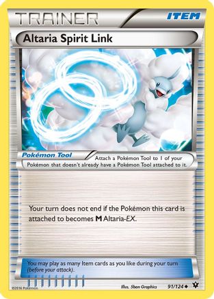 Altaria Spirit Link (91) Reverse Holofoil - XY  Fates Collide