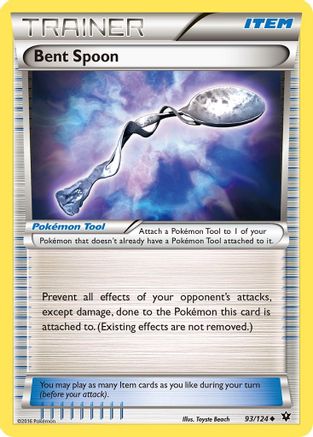 Bent Spoon (93/124) [XY: Fates Collide] | Silver Goblin